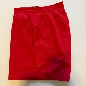 lululemon athletica Red Men's Athletic Shorts